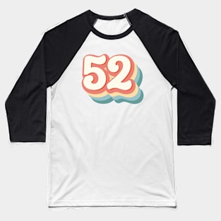 52 Number Baseball T-Shirt